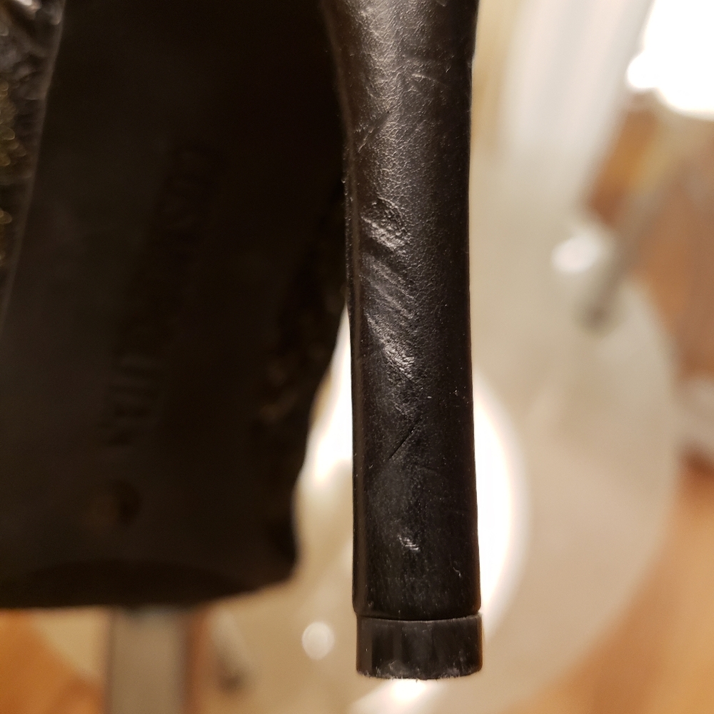 Black gold high heel booties - Picture 4 of 5